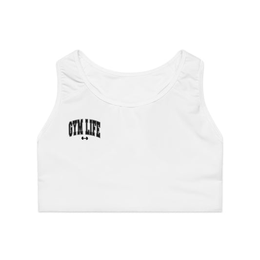Gym Life Sports Bra - Comfortable Activewear for Fitness Enthusiasts