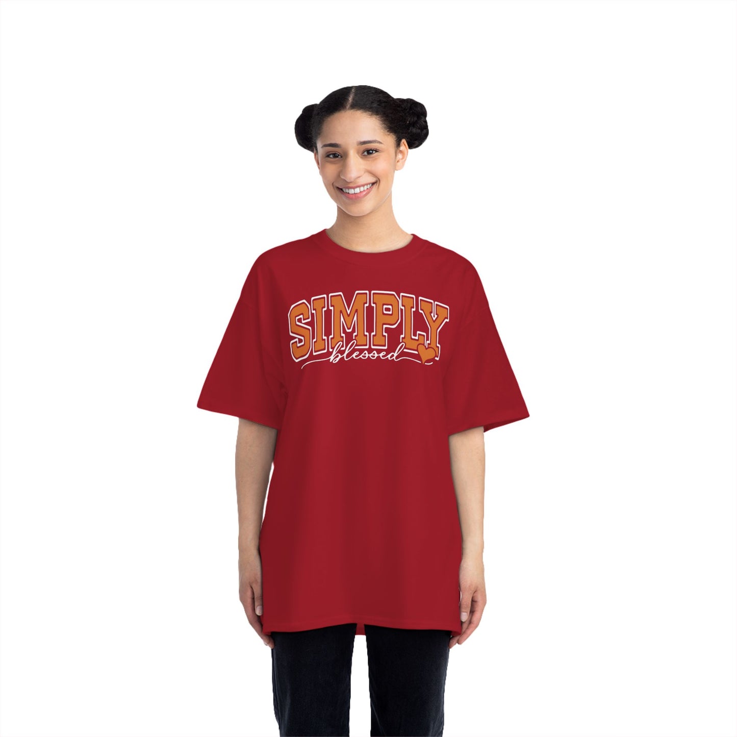 Simply Heart Short-Sleeve T-Shirt - Casual Everyday Wear