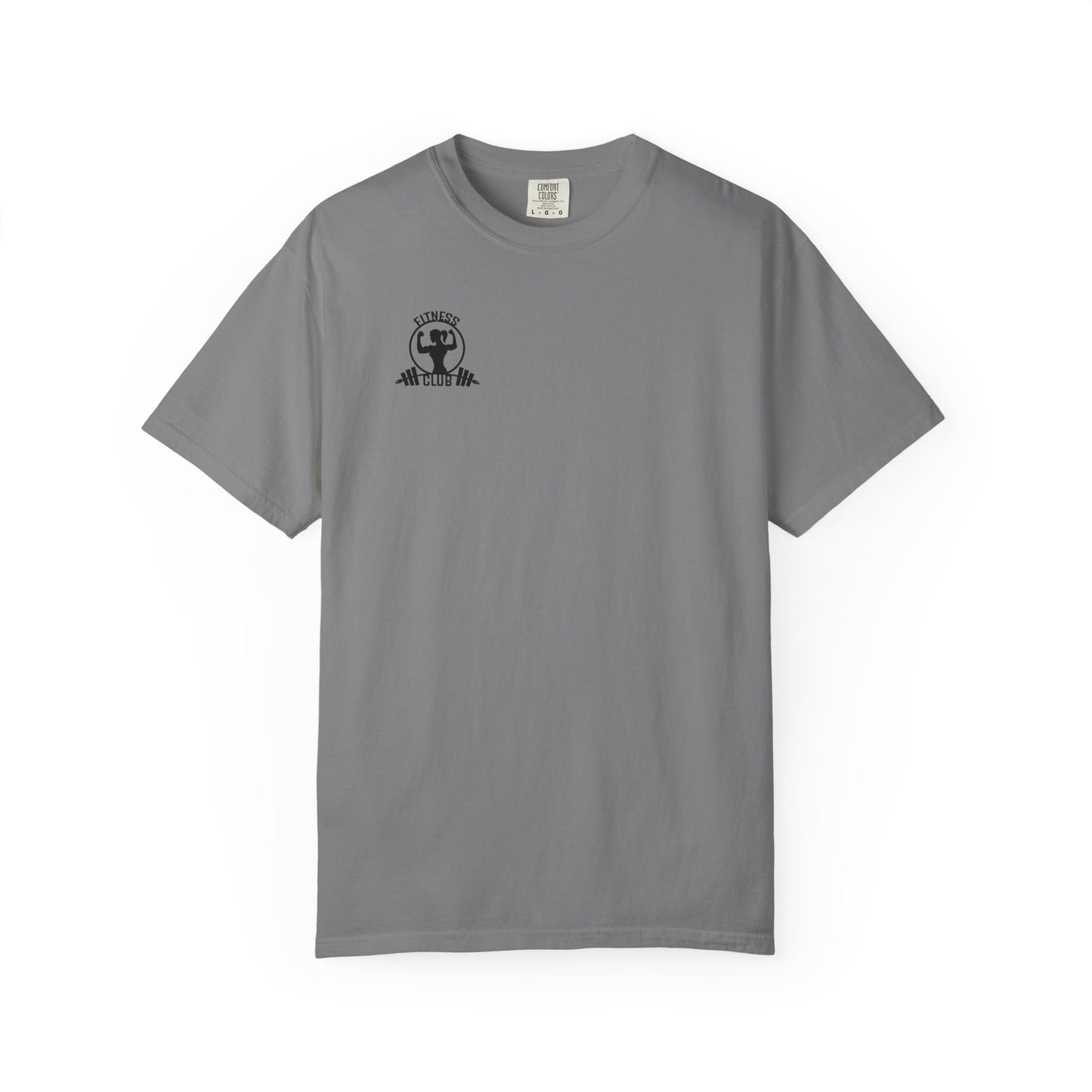 No Pain No Gain T-Shirt — Motivational Gym Tee with Barbell Design