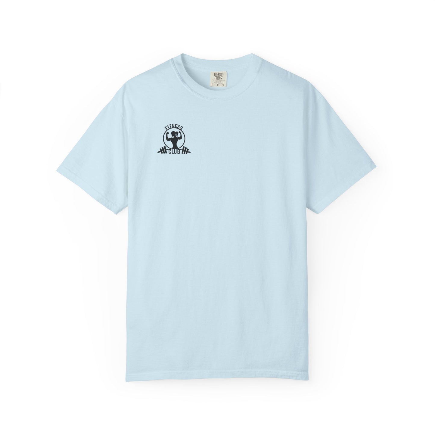 No Pain No Gain T-Shirt — Motivational Gym Tee with Barbell Design