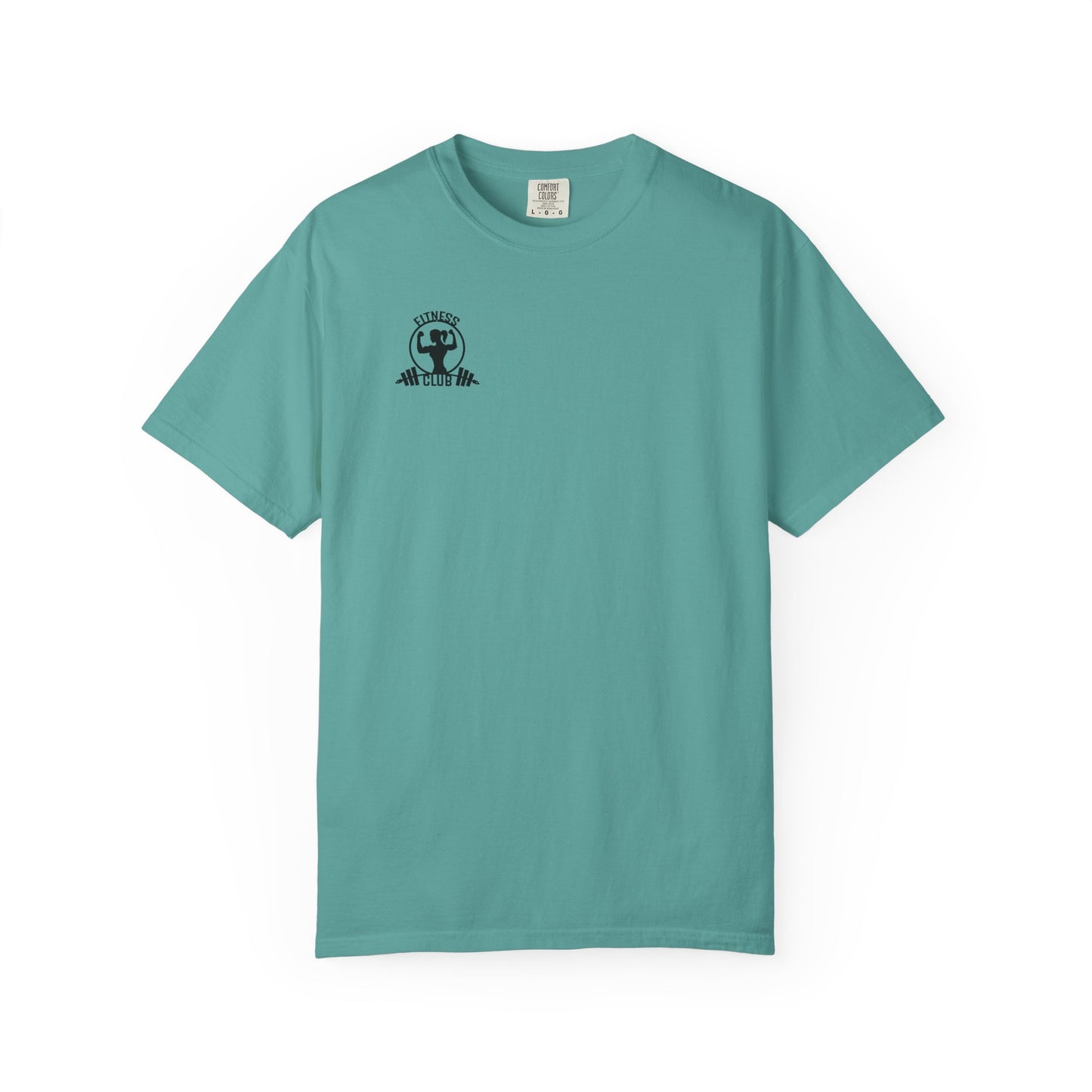 No Pain No Gain T-Shirt — Motivational Gym Tee with Barbell Design