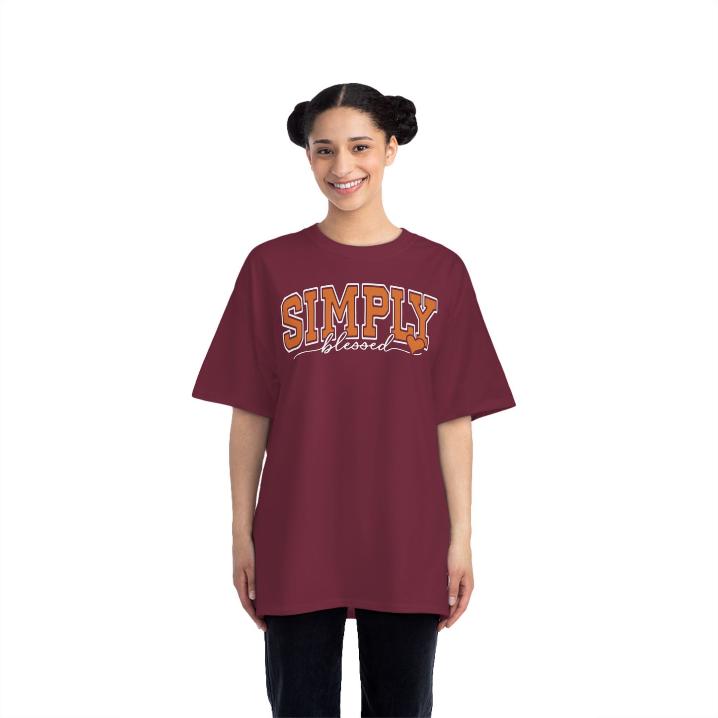 Simply Heart Short-Sleeve T-Shirt - Casual Everyday Wear