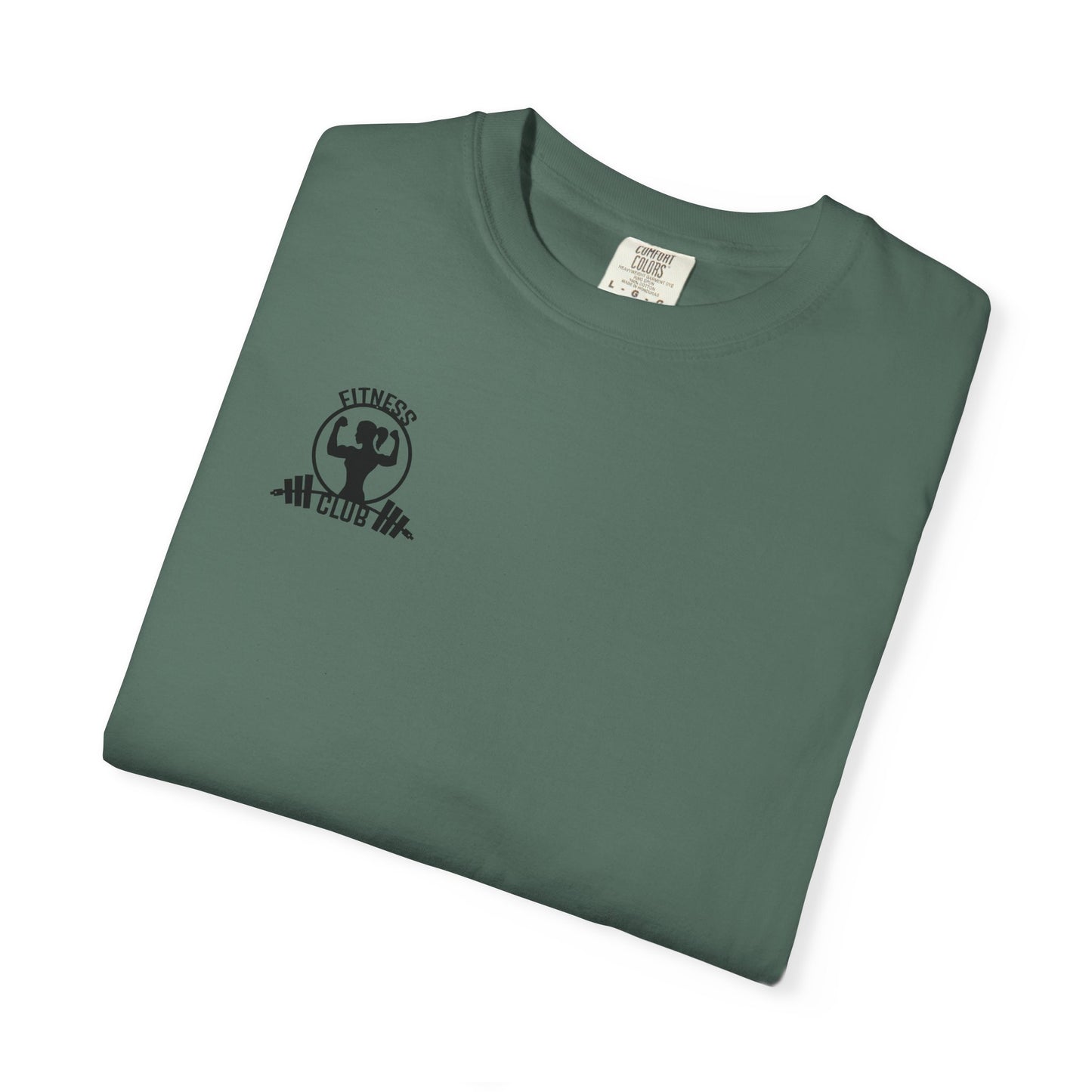 No Pain No Gain T-Shirt — Motivational Gym Tee with Barbell Design