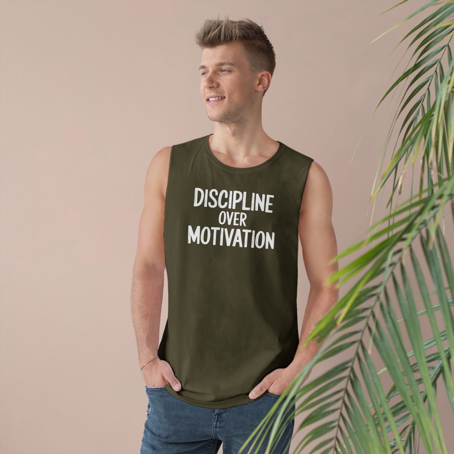Men's Motivational Tank Top -Barnard Tank, Gym Wear, Fitness Shirt, Workout Apparel, Gift for Athletes, Casual Style